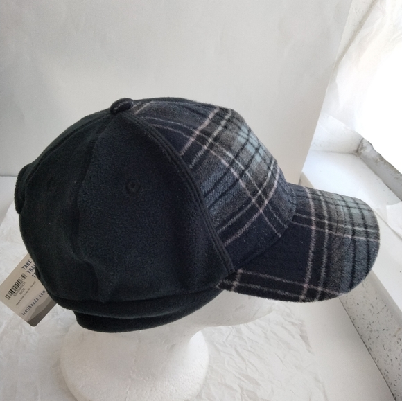 Trail Heads Fleece wool blend Winter Hat new display plaid - Picture 3 of 12